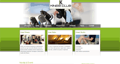 Desktop Screenshot of kinesiclub.com